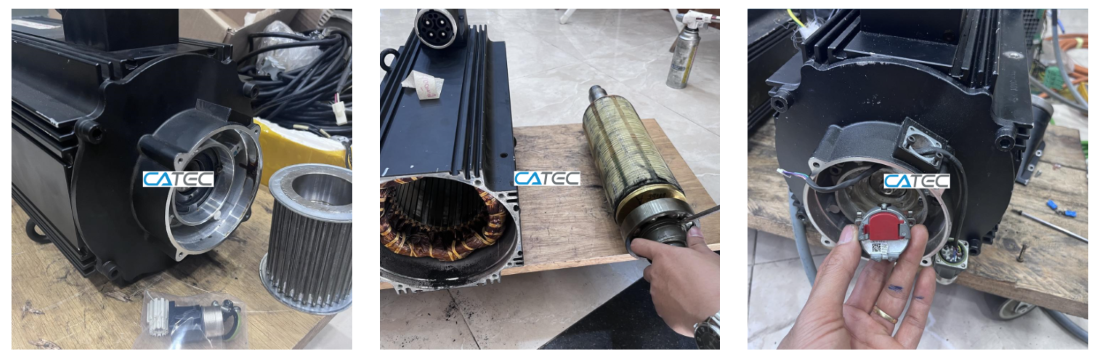 sửa động cơ servo delta tại xưởng catec