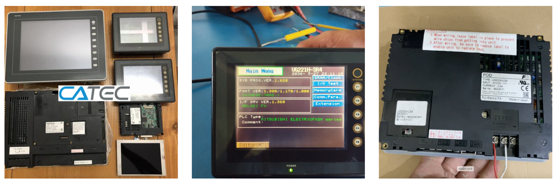 Sửa màn hình cảm ứng HMI Fuji tại catec