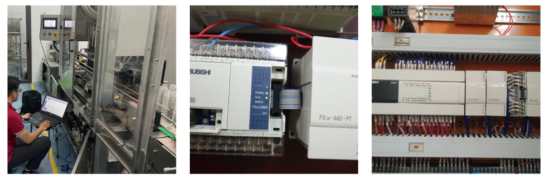 sửa plc delta tại xưởng catec