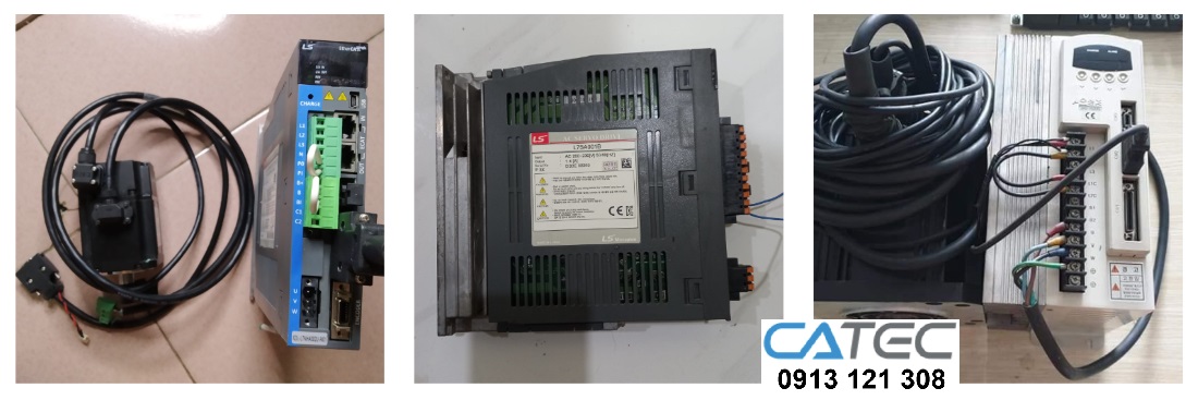 catec đang sửa servo ls